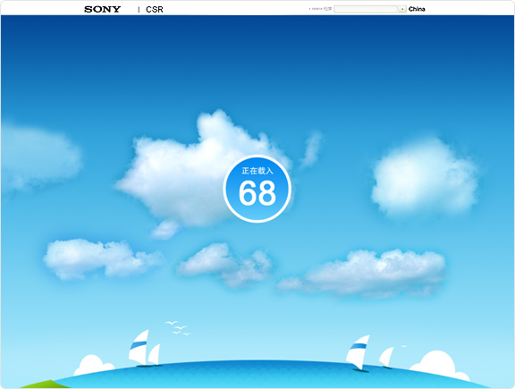 SONY CSR 案例 截屏